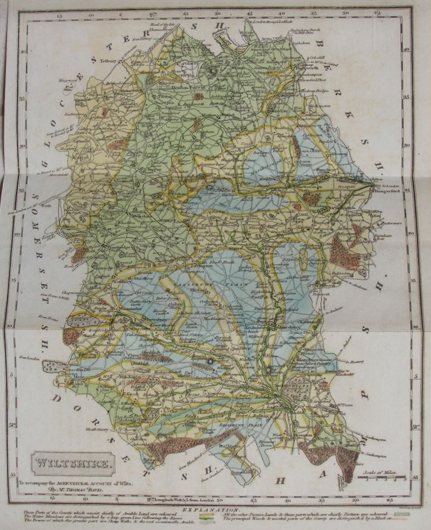 Map of Wiltshire - Neele